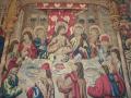 One of the frescoes on the way to the Cistene Chapel.
